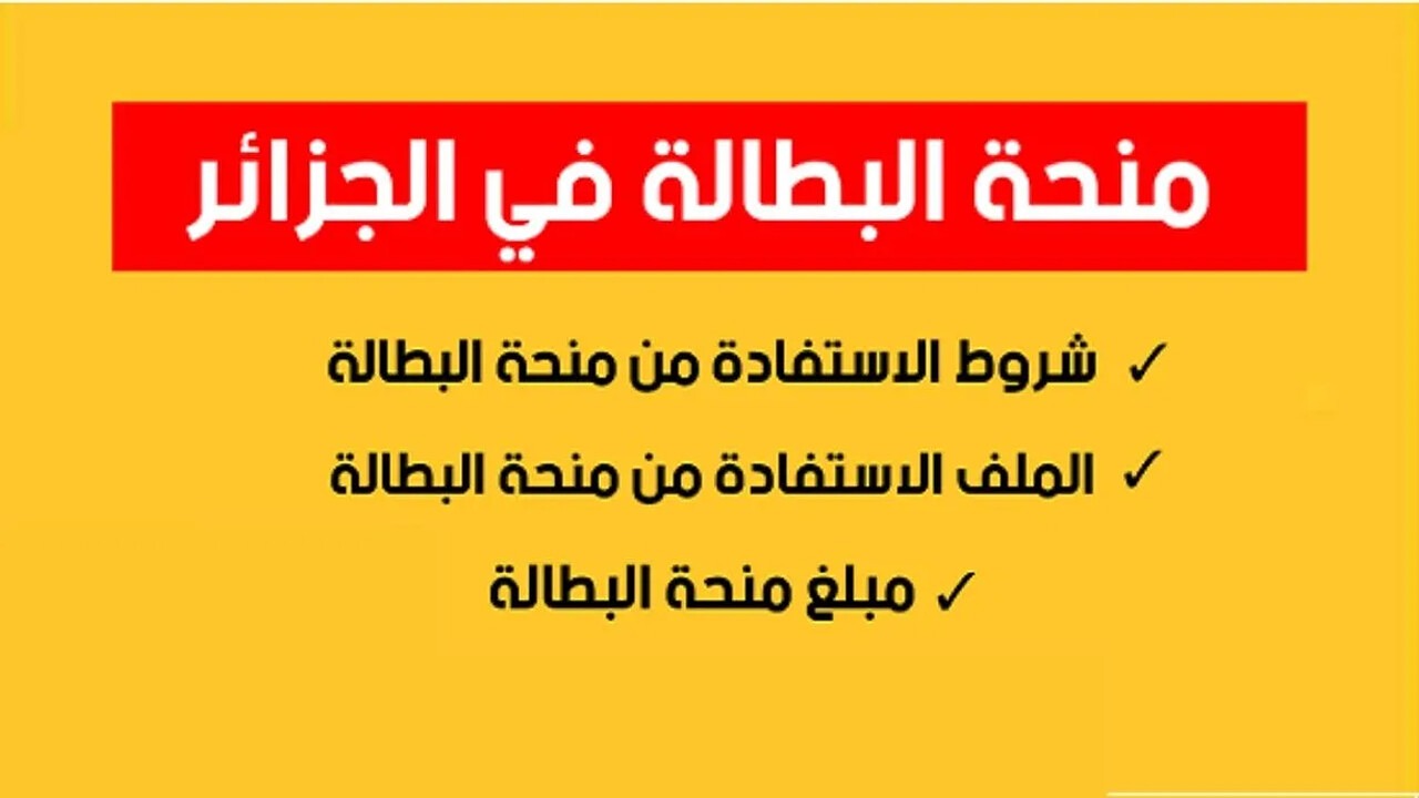 سجل الآن .. شروط منحة البطالة 2024 anem dz واهم الاوراق والمستندات المطلوبة