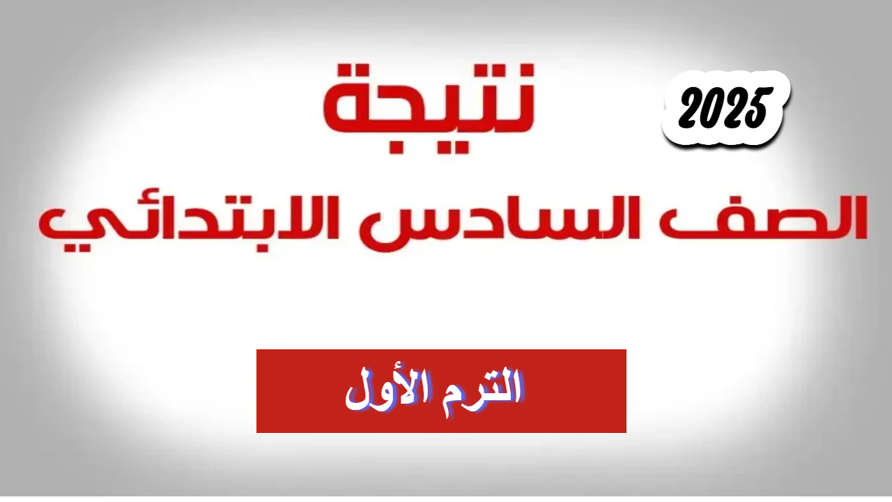 ظهرت الآن .. نتيجة الصف السادس الابتدائي بمحافظة كفر الشيخ 2025 برقم الجلوس أو الاسم