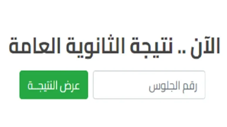 رابط moe.gov.jo نتيجة الثانوية العامة 2025 برقم الجلوس في محافظات مصر
